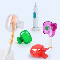 Couvre-têtes de brosse à dents de voyage, 10/4/2 pièces, capuchon de protection de brosse à dents, étui de protection, Clip en plastique Portable pour la maison 2