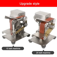 Belt Sander 110V/220V Mini Electric Polishing Grinding Machine Cutter Edges Sharpener Multifunctional Grinder With 10PCS Belt 2