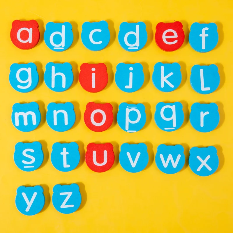 Wooden CVC Word Spelling Games, 2 in 1 Mathematical Operations And Alphabet Spelling Toys, Montessori Toy for Preschool Kids 4