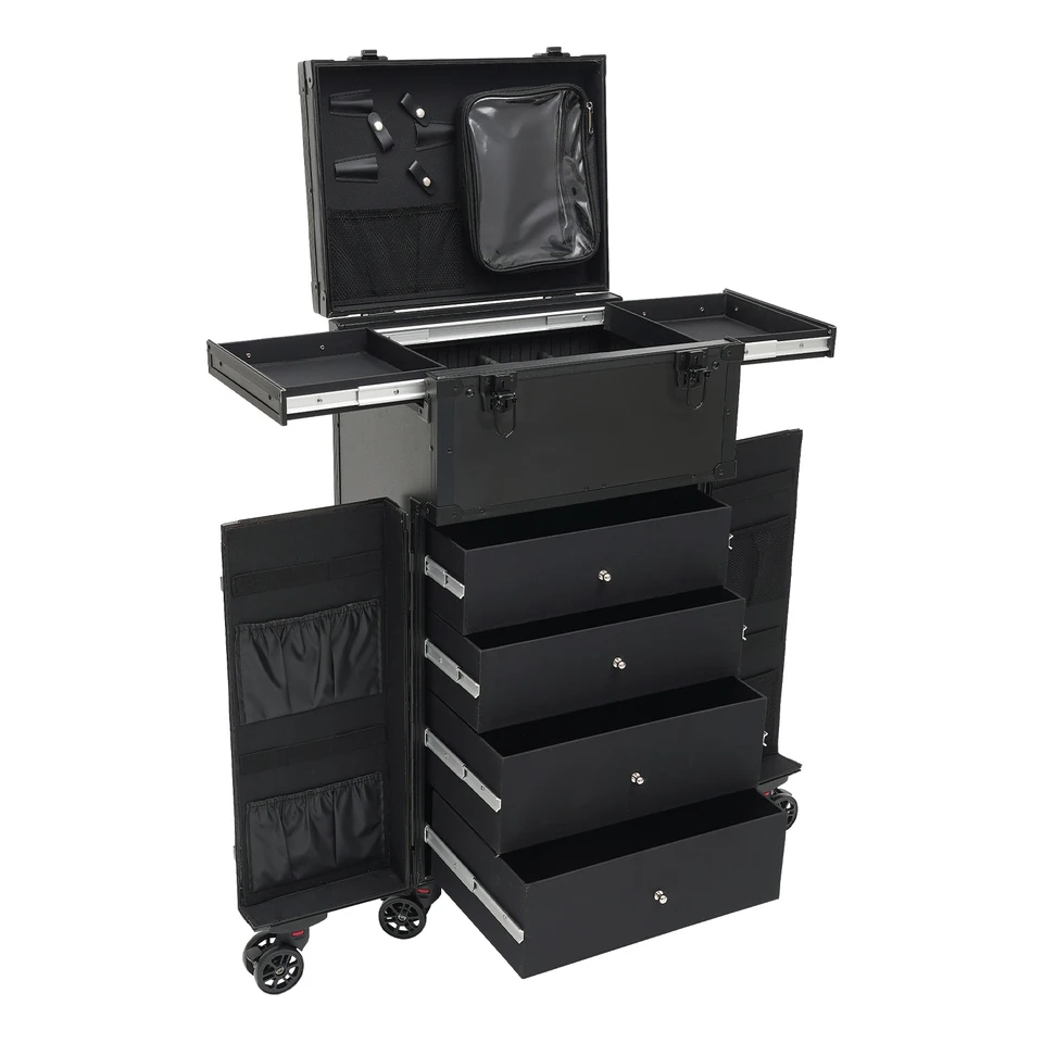 Professional Makeup Artist Rolling Trolley Case