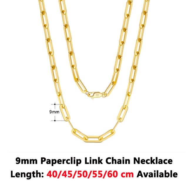 Effie Queen Italy Paperclip Chain Link 