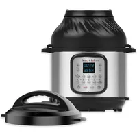 Instant Pot Duo Crisp 11-in-1 Air Fryer and Electric Pressure Cooker Combo with Multicooker Lids that Air Fries, 1