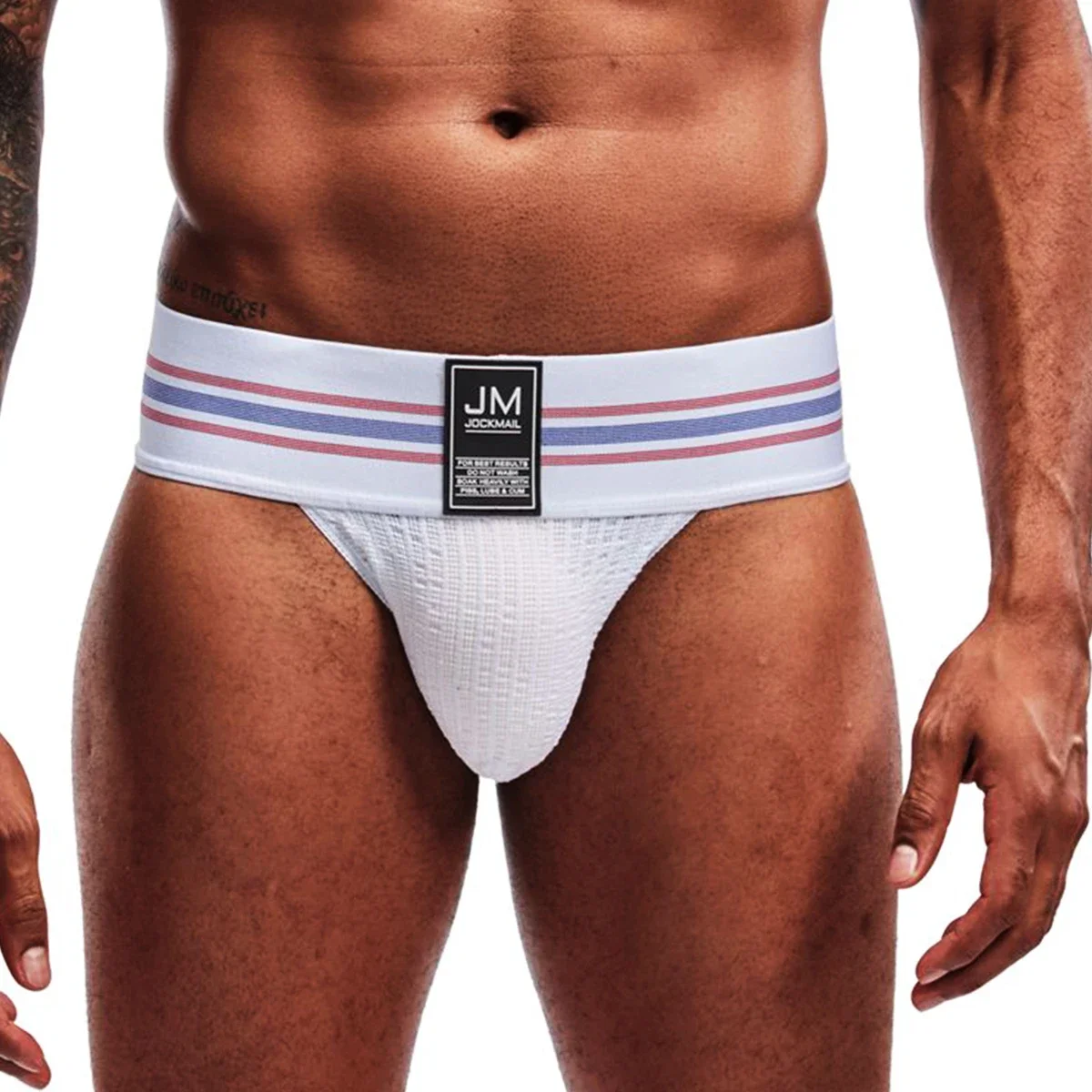JOCKMAIL 7pcs/lot Men's Underwear Sexy Mesh Breathable Briefs Panties Low Waist Soft Underpant Male Summer Hombre Calzoncillos