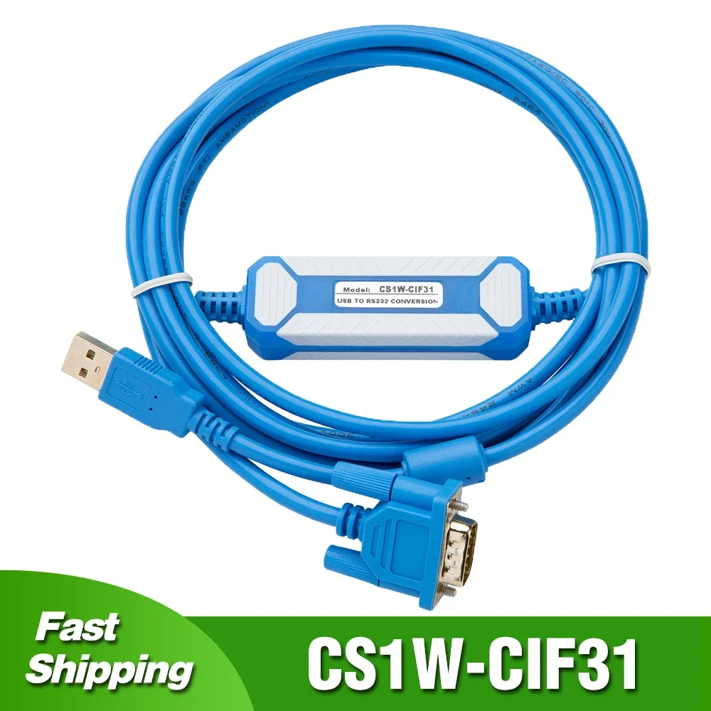 その他 CS1W-CIF31 OMRON 1PC For Omron CS1W-CIF31 Programming Cable USB To RS232
