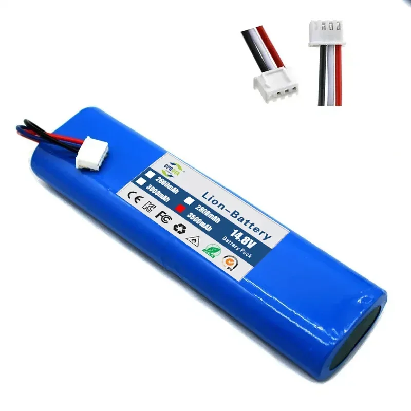 14.4V 3000mAh Robot Vacuum Cleaner Replacement Battery for Ecovacs Deebot Ozmo 920,930,901,905,937,900 Lithium Ion Battery 5