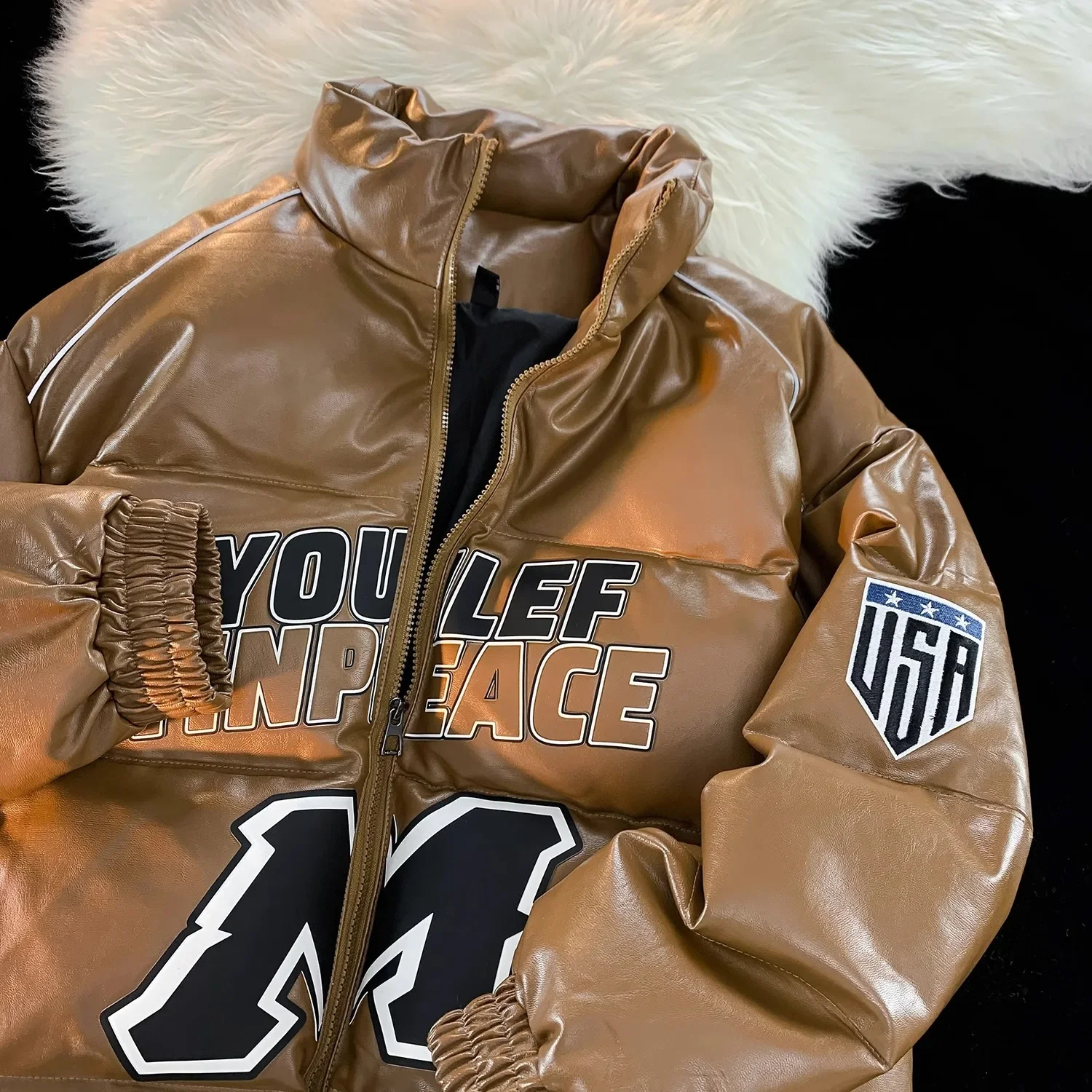 Рисунок 4 - Пуховик мужской зимний из ПУ кожи