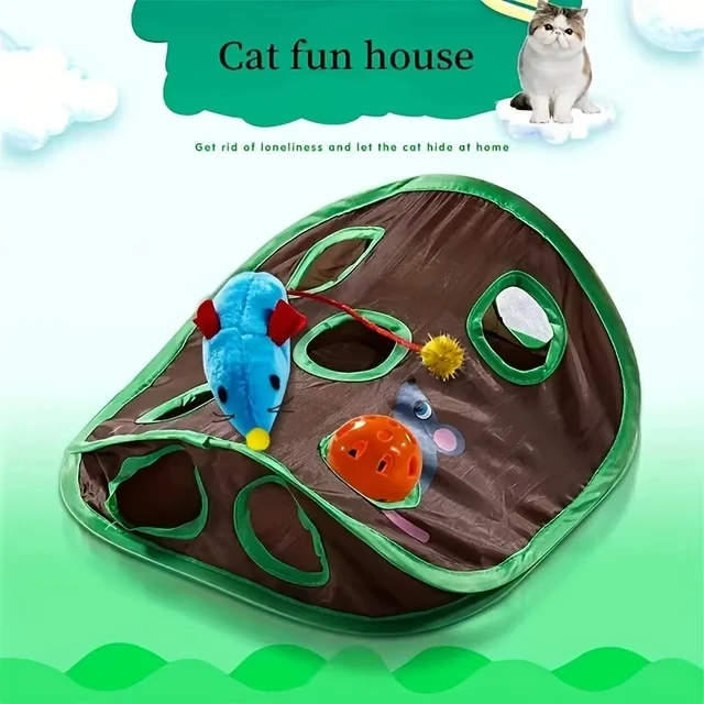 Cat Interactive Hide-and-Seek Toy 6