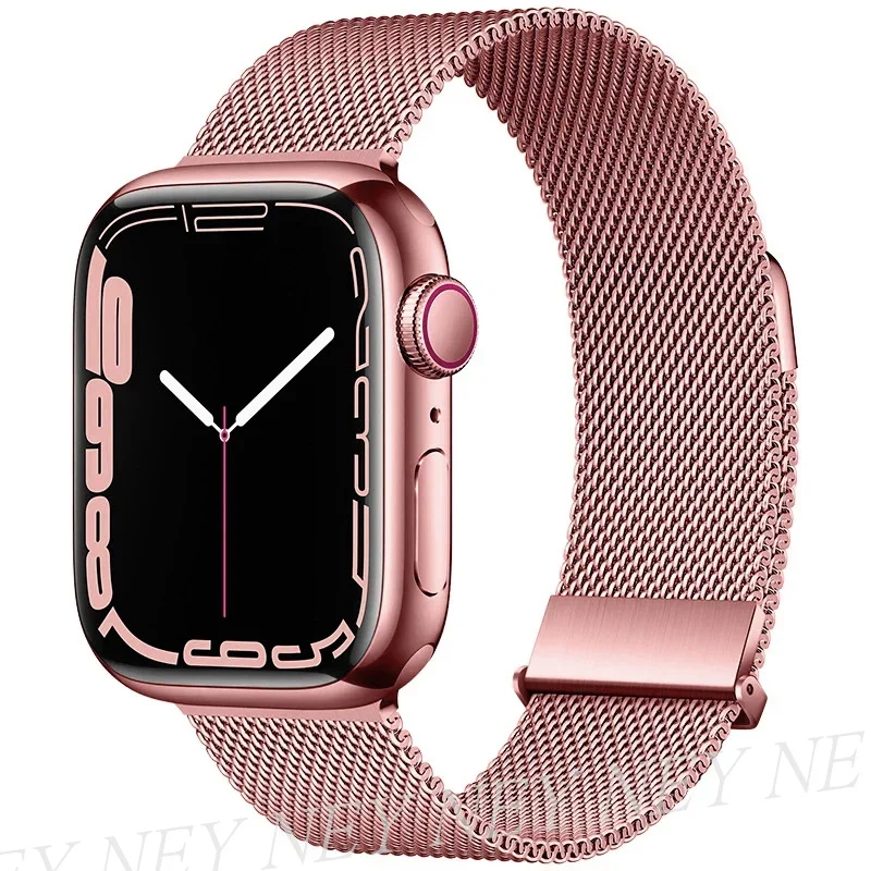 Sleek Milanese Loop Stainless Steel Watch Band Strap Bracelet