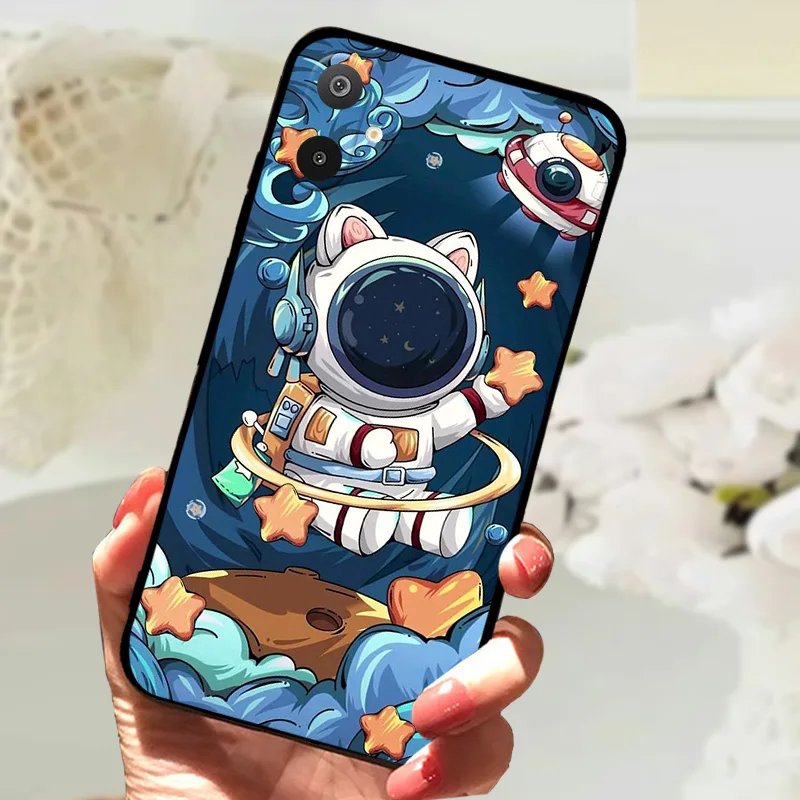 Fashionable Shockproof Silicone Phone Case - Soft TPU Back Cover