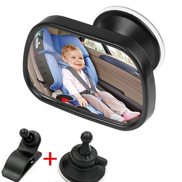 2 in 1 Baby Auto Spiegel Auto Sicherheit Blick Rücksitz Spiegel  Einstellbare Auto Kinder Monitor Sicherheit Rückwärts Sicherheitssitz Baby  Auto Spiegel