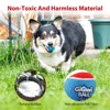 Pet Dog Squeaky Tennis Ball Interactive Dog Toys High Bounce Sound Rubber Ball  for Dogs Training Outdoor Play Ball Puppy Gift 5