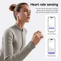 HOCO EW98 ANC AI Translation Heart Rate Monitoring Wireless Headsets For Airpods Pro 3 Bluetooth 6.0 Earphones With APP Function - Image 6