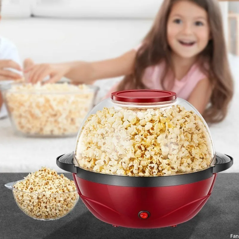 Household 850W Electric Popcorn Machine Automatic Hot Pipoqueir Machine Home-made Diy Popcorn Movie Snack Sonifer Popper 3
