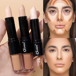 Waterproof Bronzer Contour Stick Concealer Highlighter Shadow Stick Double-headed Contouring Brighten Face Body Makeup Cosmetic