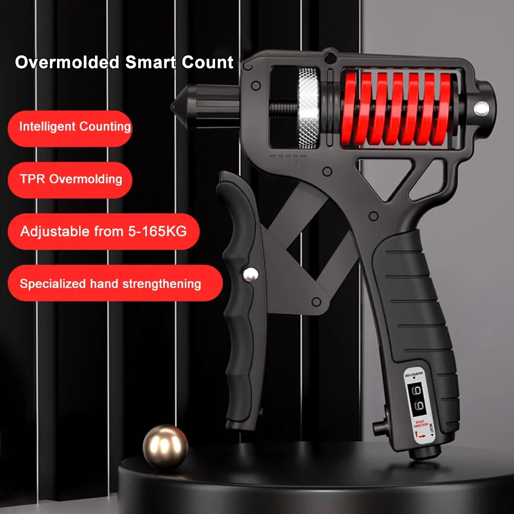 hand strengthener finger strength trainer finger trainer hand grip trainers hand grip exerciser hand trainer wrist exerciser hand exerciser Hand Grip Strengthener Adjustable Resistance 5-165KG for Wrists Fingers Hands