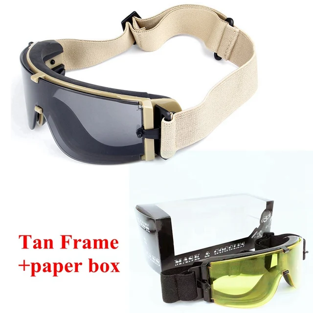 tan frame box