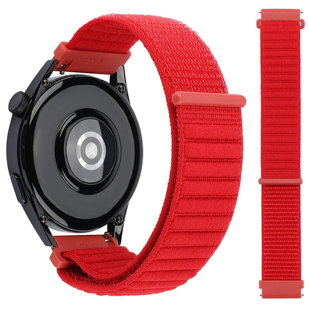 Braided Nylon Watch Strap Band, 22mm/20mm