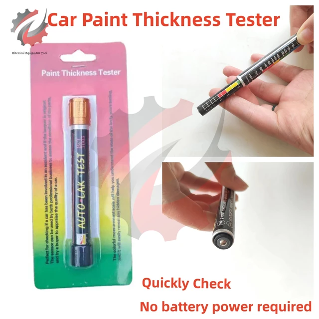 Auto Malen Test Dicke Tester Meter Gauge Auto Malen Autos Farbe Crash Test  Prüfen Lack Tester mit Magnetische Spitze Skala - AliExpress