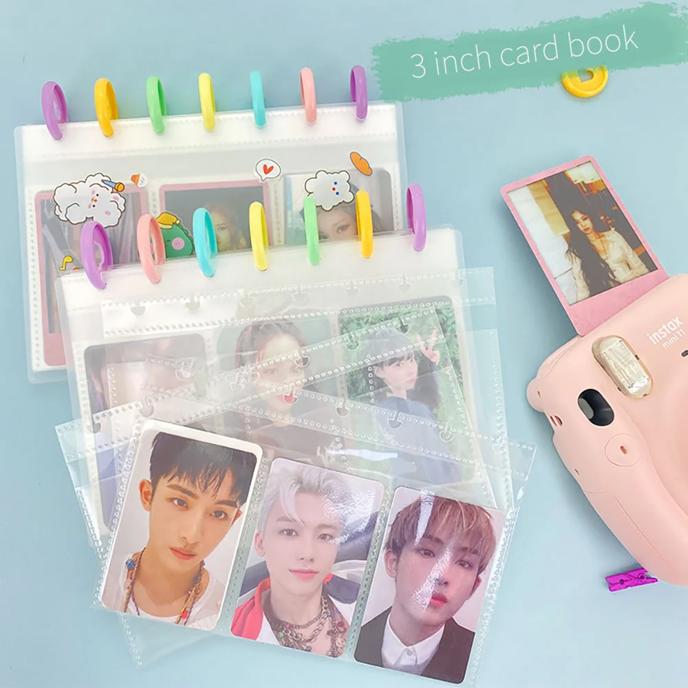 60/90/120 Pockets Transparent Card Storage Book Credit Bank Card Photo Album Holders Ticket Organizer Package Collection 50 100 slots photo album pockets storage card holder 3 4 5 inch inner page business card holder photo album organizer storage