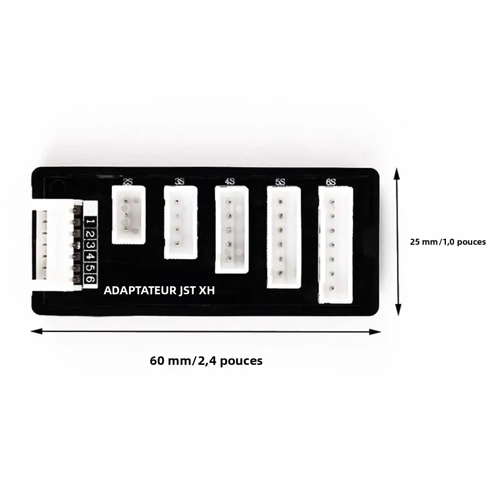 Chargeur multiport 2S-8S pour batteries LiPo, équilibreur parallèle