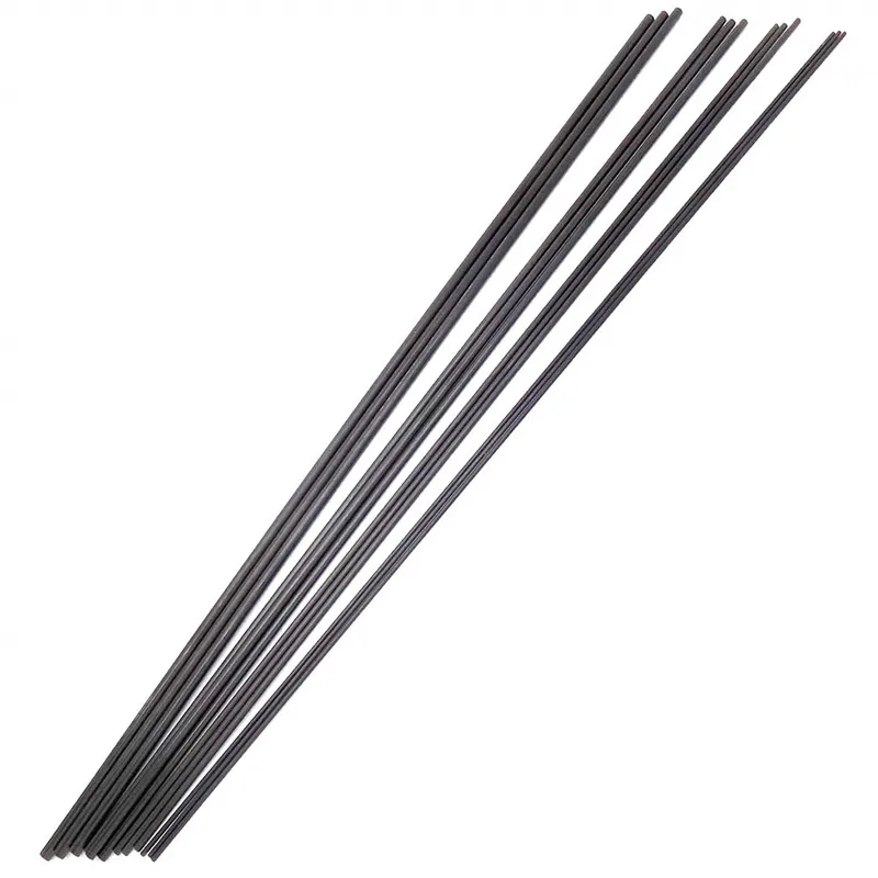 5Pcs/Lot 1000mm Solid Carbon Fiber Rod Diameter 1mm 1.5mm 2mm 3mm 4mm 5mm 6mm 7mm Carbon Rod for RC Aircraft Kite