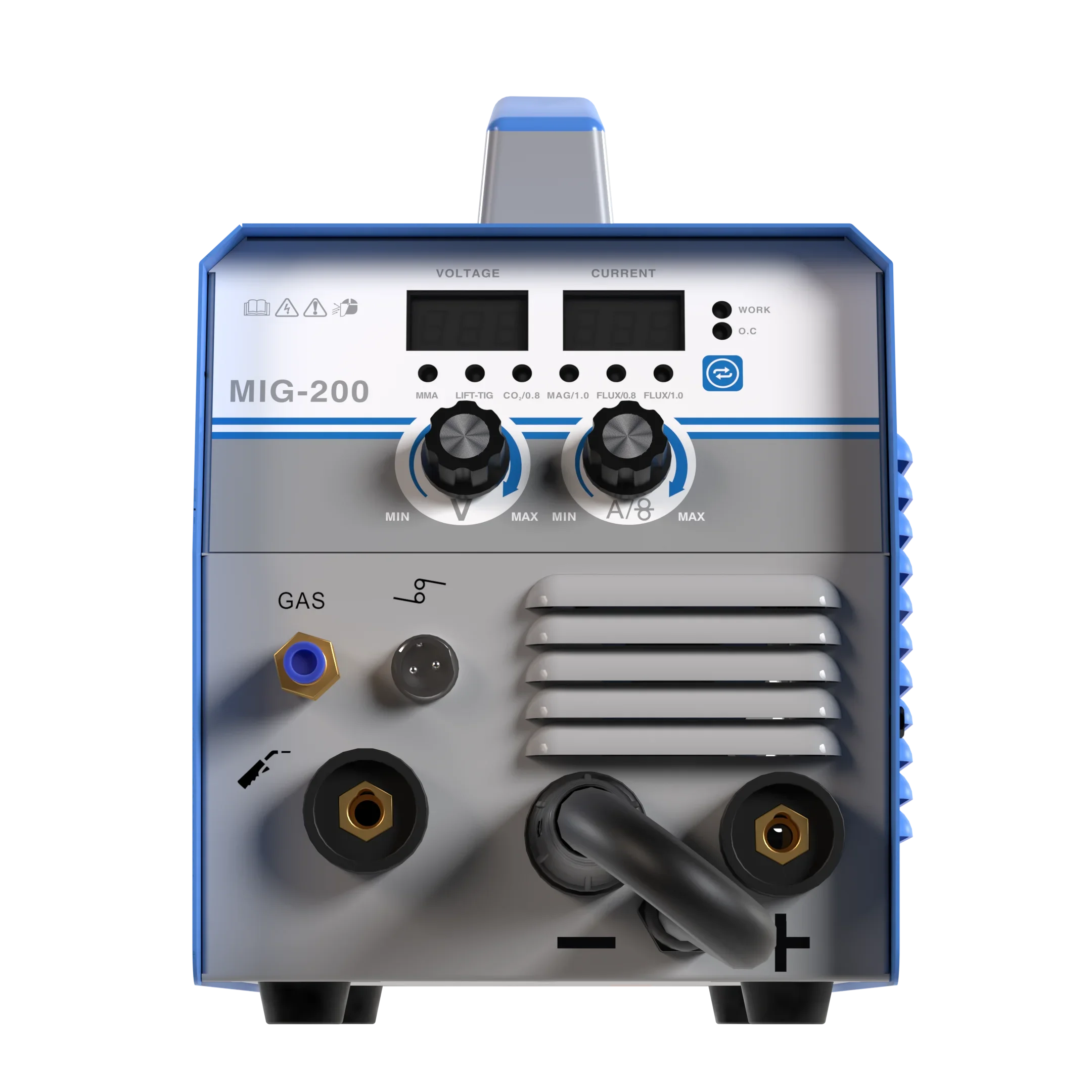 New Mig 200A 220V 1KG Mig Welders Soldadoras Welding Machine Mig Mag 4
