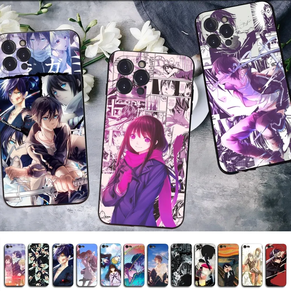 

Noragami Phone Case for iPhone 15 8 7 6 6S Plus X SE 2020 XR XS 14 11 12 13 Mini Pro Max Mobile Case