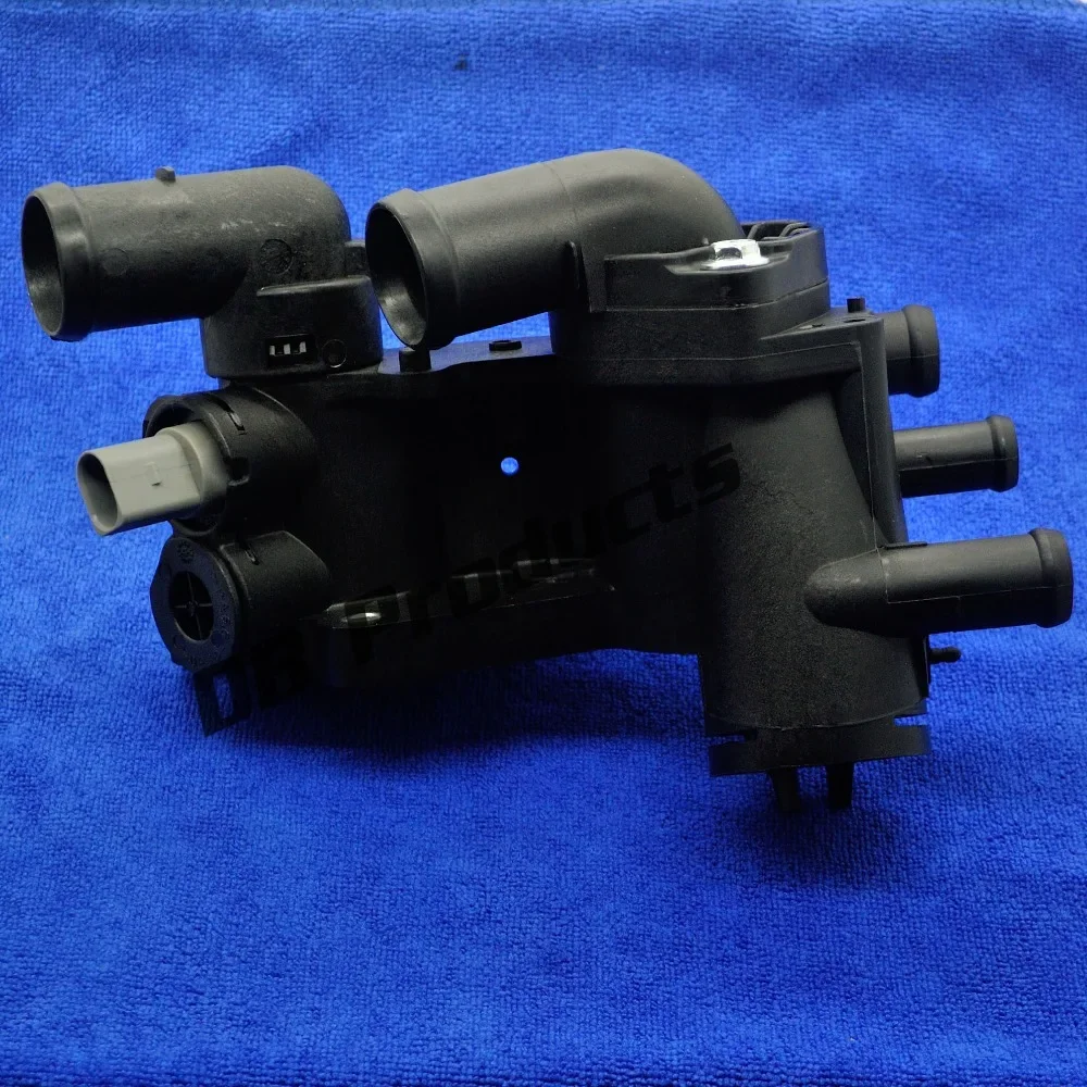 Thermostat Housing Water Outlet with sensor/032 121 111AP /032121111AN/032121111BG For SEAT CORDOBA Volkswagen Polo SKODA FABIA