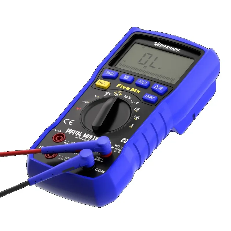 MECHANIC RP15 Multimeter Pen 1000V 20A Universal Soft Stainless Steel Pen Tip Probe Test for Digital Multimeter
