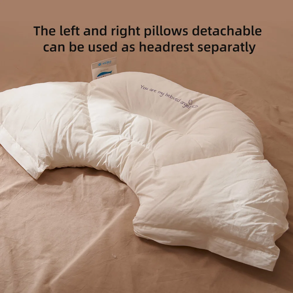 Sunveno Kids Pillows Removable Surround-Style Children Sleep Pillow Cuddle Cushion Soothing Pillow for 2-6 Years 3