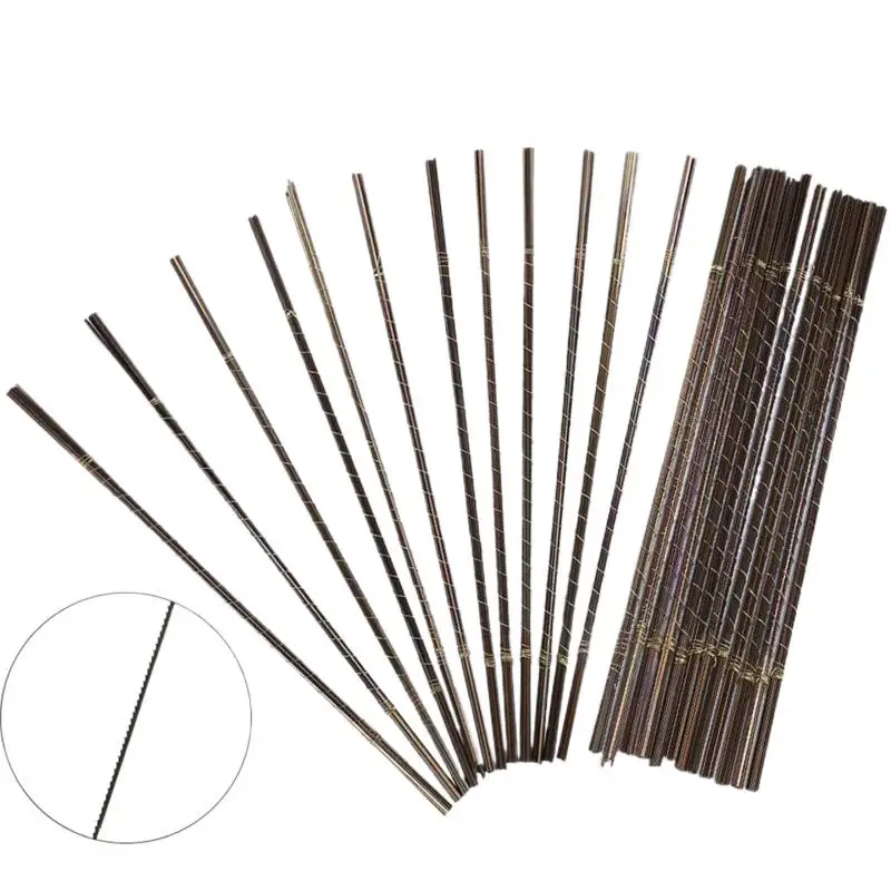 12PCS/Set Carbon Steel Jewelry Metal Cutting Saw Blades Set Handicraft Jewelry Design And Repair Gems Woodworking Hand Tools