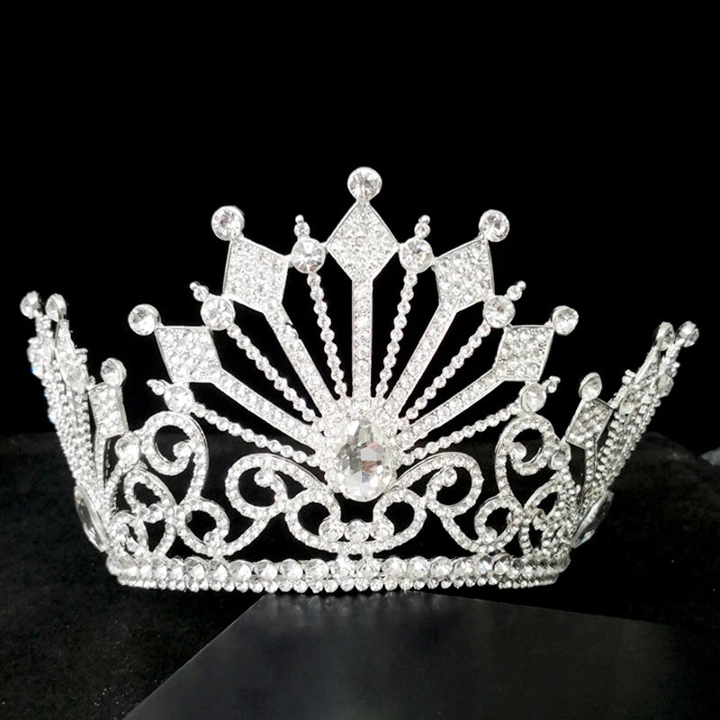 Miss International Japan crown Crystal Bridal Headdress for