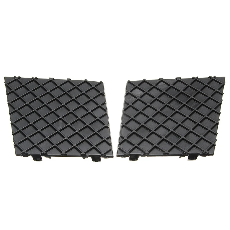Black Left/Right Car Front Bumper Lower Mesh Grill Plate Trim Cover For BMW E60 E61 M Sport 51117897186 51117897184 Bumper Cover