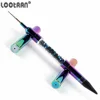 1 PCS Dazzling Dual-ended Nail Dotting Wax Pen Replaceable Head Rhinestones Gems Picker For Acrylic Nails Crayon Nail Art Tools 2