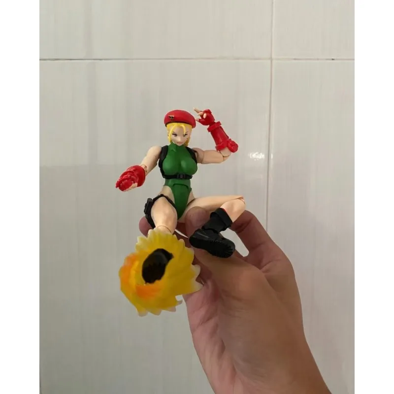 재고 있음 반다이 S.H. 피규아츠 SHF 캠미 스트리트 파이터 애니메이션 액션 컬렉션 피규어 모델 장난감