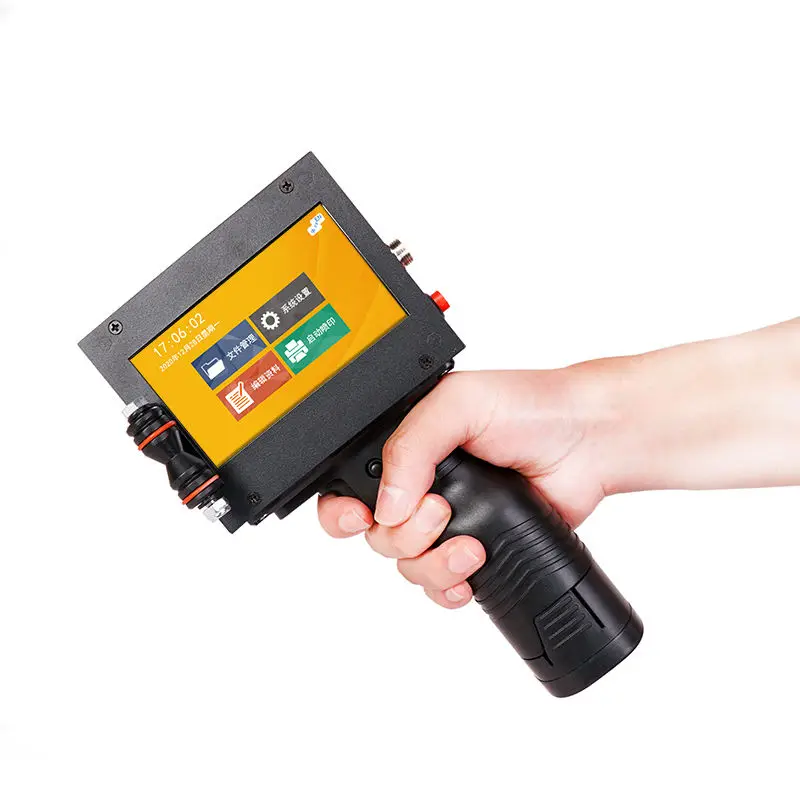 Smart Manual Qr Code Expire Date Bottle Bag Pipe Eggs Handheld Inkjet