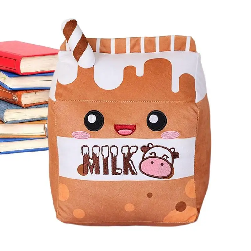 

Игрушка в виде клубники с молоком, плюшевые фигурки, плюшевые игрушки, подушка, уютная и мягкая подушка из полипропилена и хлопка, не деформируется, большая Эластичность для