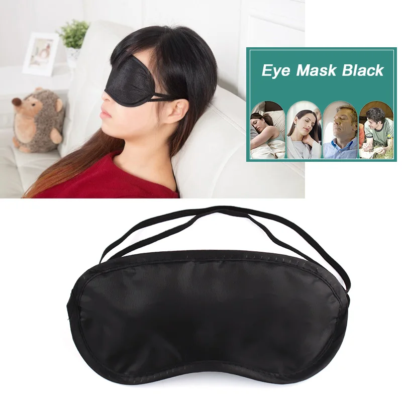 Description Picture 2 of itemSoft Portable Sleeping Mask Fast Sleeping Blindfold Shade Patch Travel Women Men Eye Masks