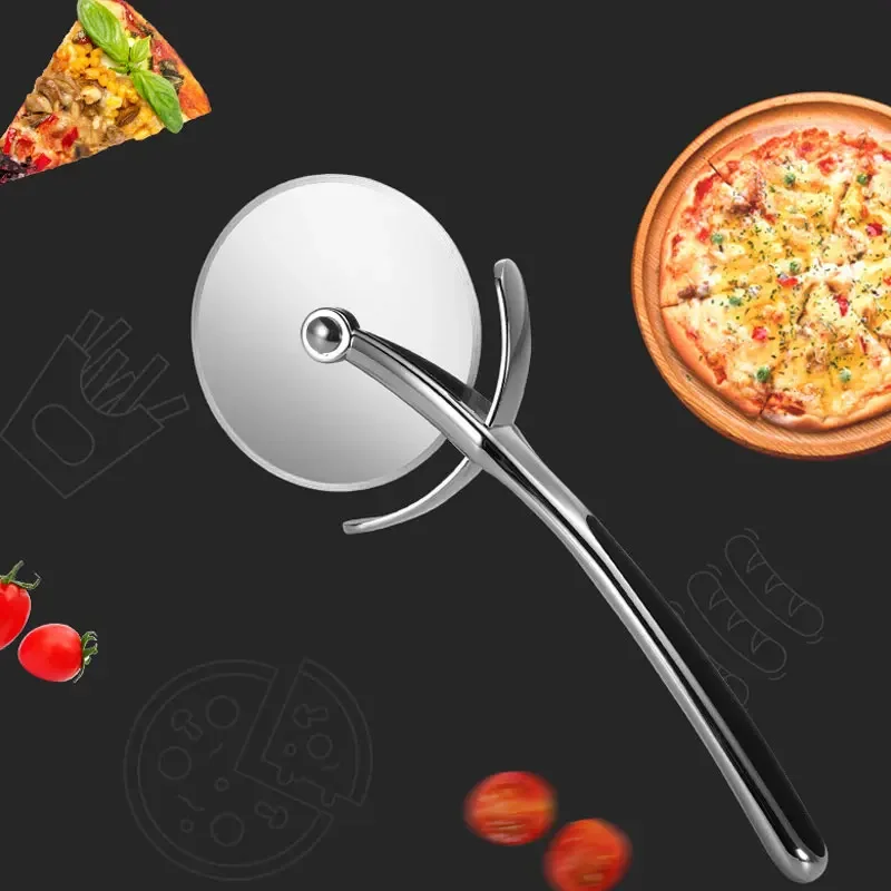 Stainless Steel Pizza Knife For Pizza Cake Bread Pie Pastry Dough Baking Tools pizza knife