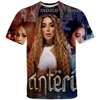 T-shirt imprimé Y2K The Little Girl pour hommes et femmes, col ras du cou, manches courtes, Lola Indigo, hauts décontractés, streetwear, taille XXS-4XL 5