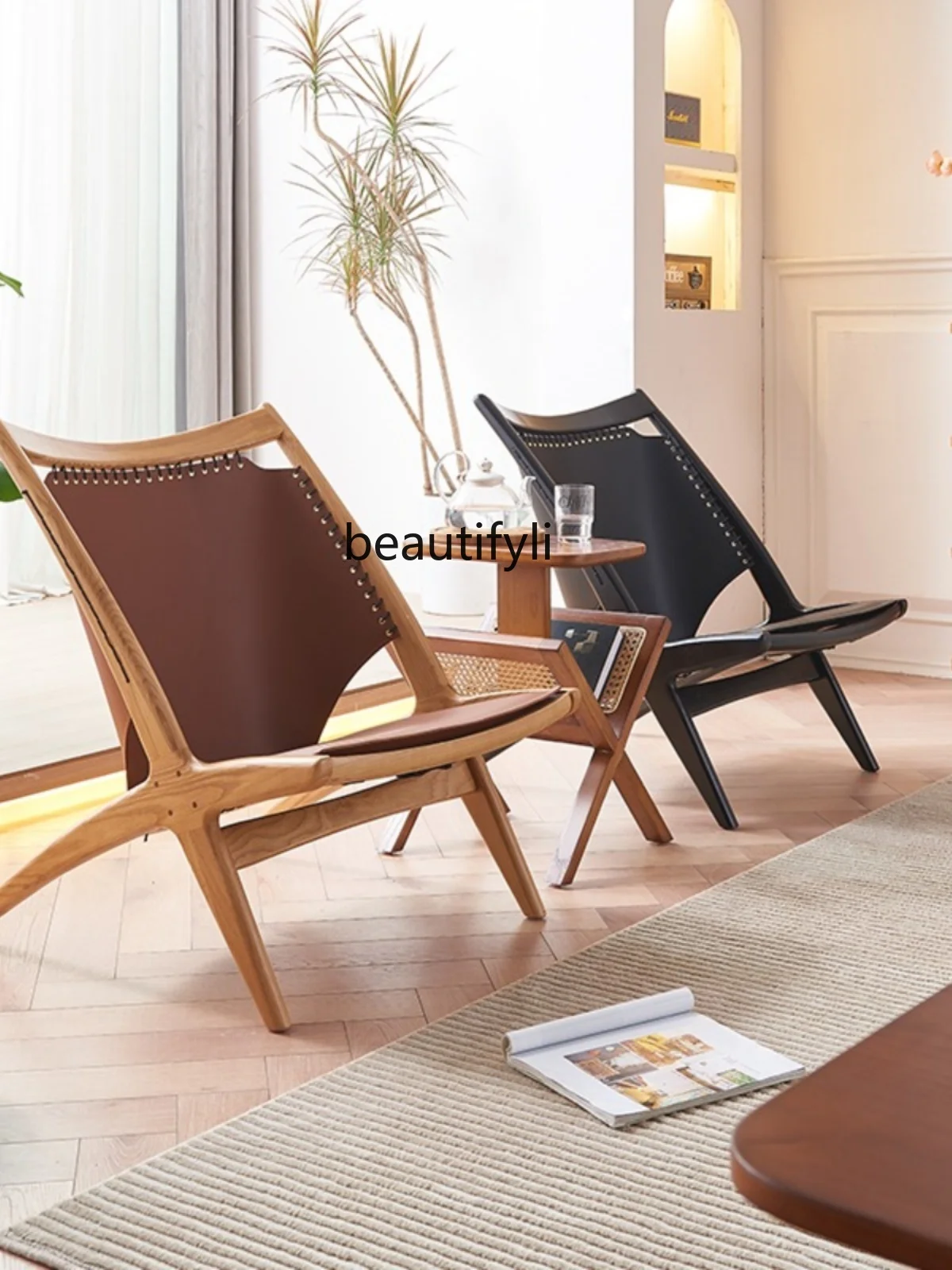 Living Room Single Chair Leisure Nordic Foldable Designer Nordic