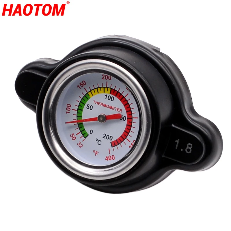 Universal High Pressure Radiator Cap Temperature Gauge, 1.8 Bar