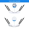 Cat Hanging Hammock with Adjustable Straps Double-Sided Pet Cage Hammock Hanging Bed Resting Sleepy Pad for Small Animals Pets 6