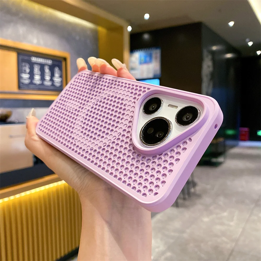 Magnetic Heat Dissipation Breathable Mesh Case