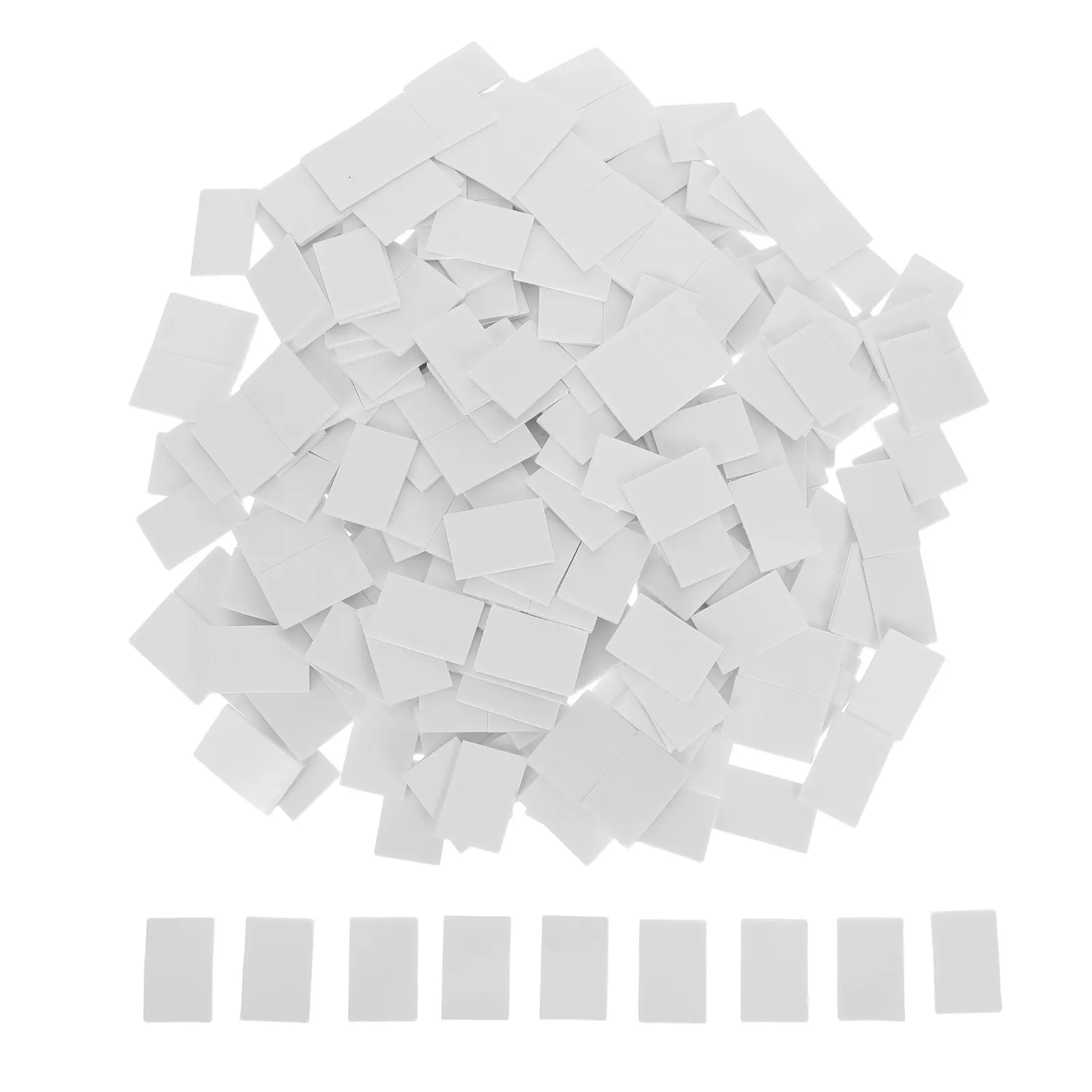 1000Pcs 양면 폼 테이프 강력한 접착제 직사각형 패드 스크랩북 공예 사무실 DIY 장식 장