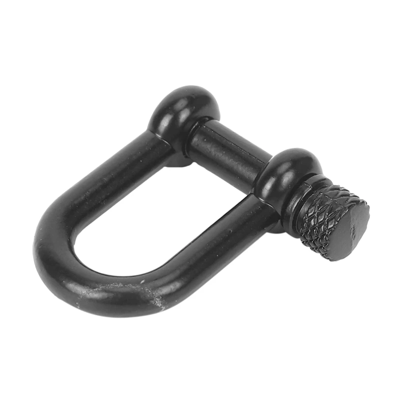 10x U Style Zinc alloy Adjustable Shackle Buckle For Paracord Bracelet Rope Black CNIM Hot