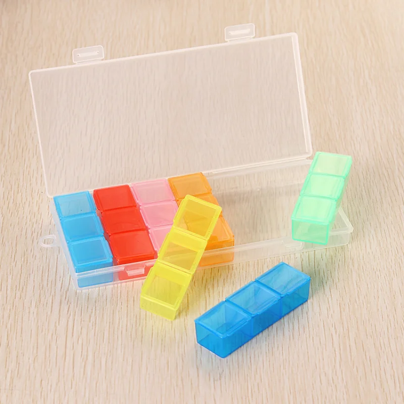 Pill Storage Box Organizer 6