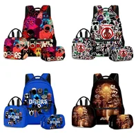Three-piece Set Of Doors Blox Figure Peripheral Primary And Secondary School Students School Two-dimensional Best Gift 2