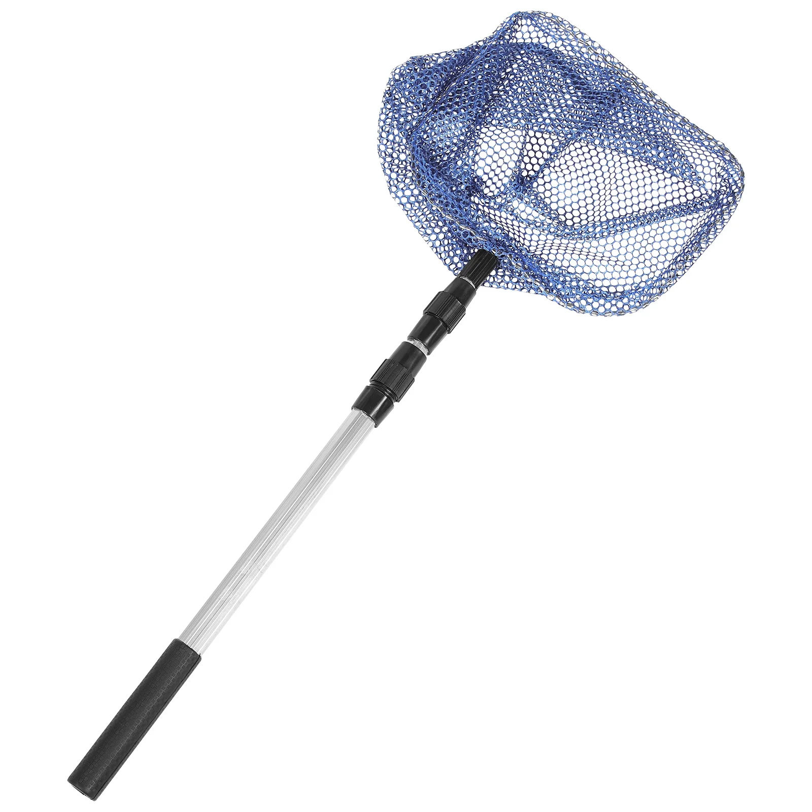 Adjustable Table Tennis Ball Collector Telescopic 3-piece Pole Table Tenni Ball Picker Net Ping Pong Ball Picking Up Ball Picker deep basket fruit picker head convenient fruit picker catcher apple peach picking farm garden picking device garden tool