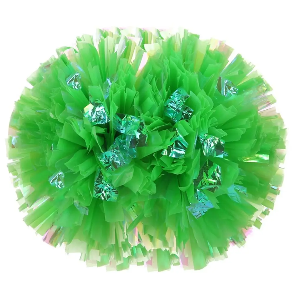 Cheerleading Pom Poms 1PC 25cm Game Pompoms Cheap Cheerleading Cheering Colorful Flower Ball Dance Sports Match Vocal Concert Decorator